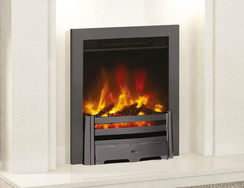 York - Flare Collection Electric Stove. Freestanding in cast iron