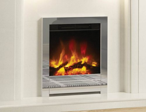 Banbury - Flare Collection Inset Electric Fire in Matt Black