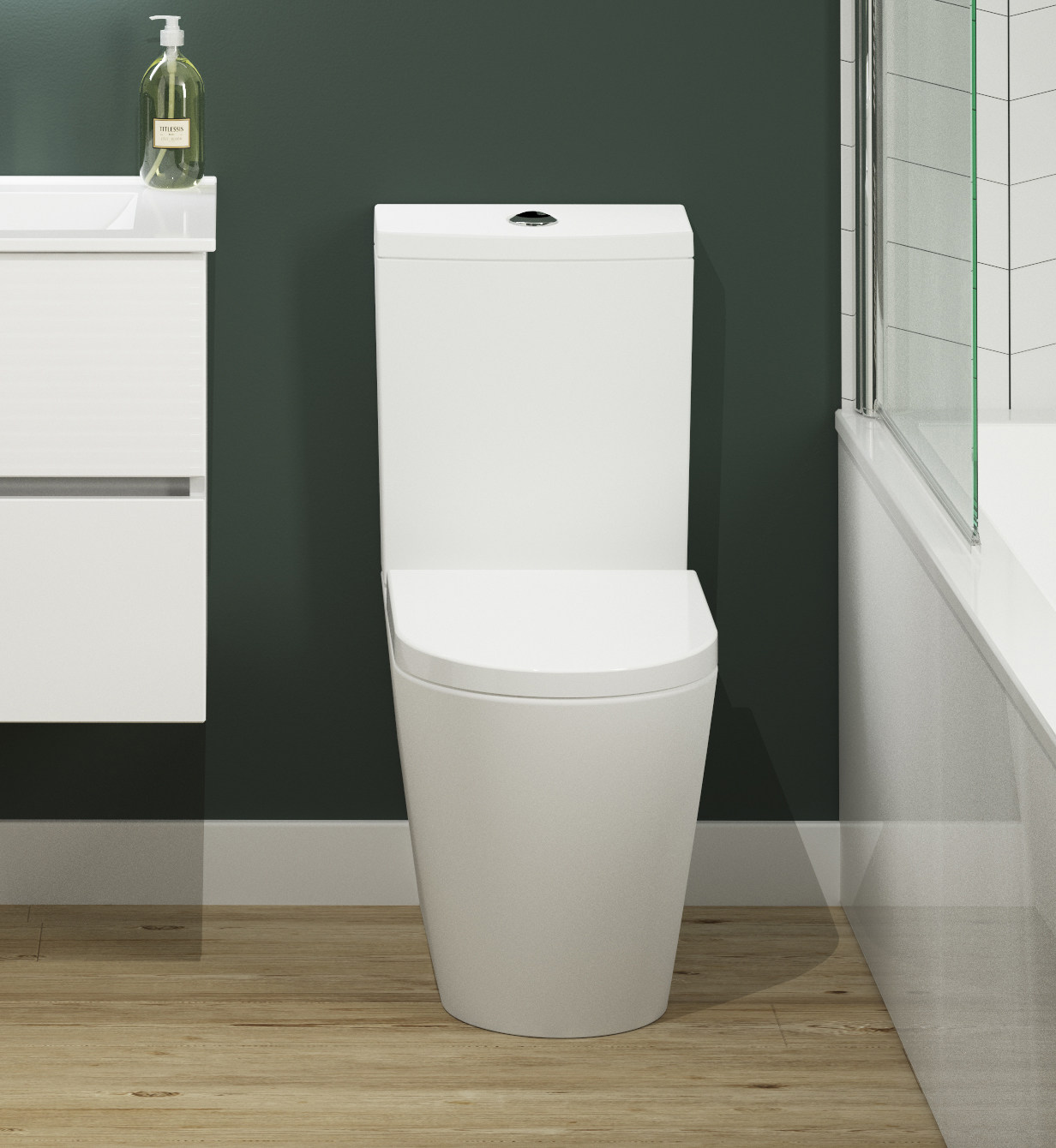 Faro Close Coupled WC Atlanta Bathrooms