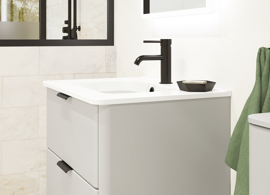 Evolve - Pearl Grey - Atlanta Bathrooms