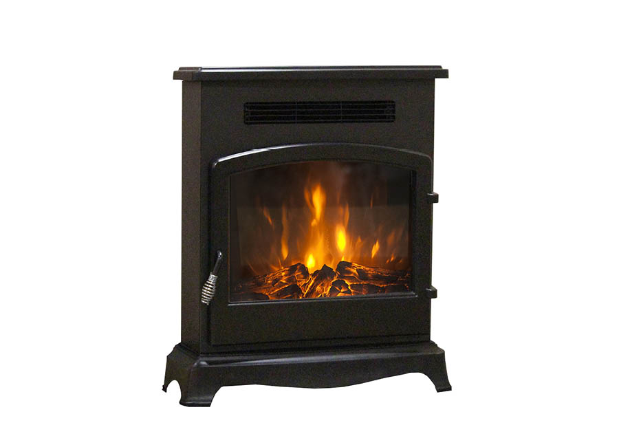 Elstow Flare Collection Slimline freestanding electric stove.
