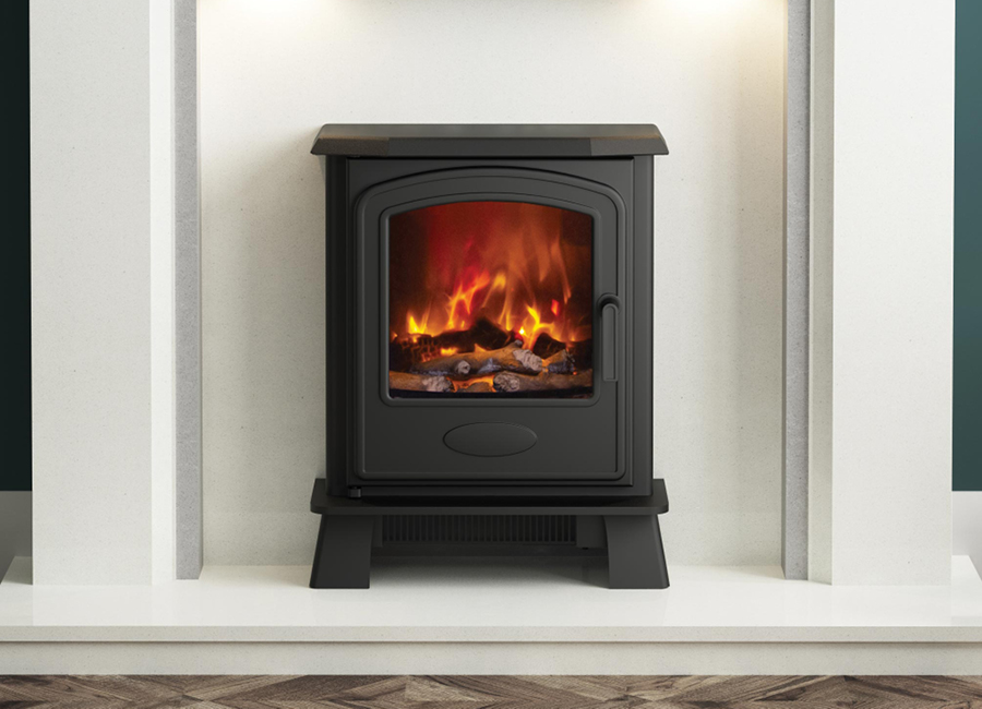 Ora Inset Flare Collection Electric Stove. Freestanding, Steel body